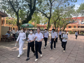 The first day of the national high school graduate exam 2023: Candidates are confident, exam questions are reasonable