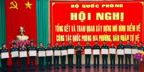 Giữ vững thế trận quốc phòng từ những mô hình điểm