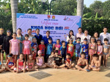 TDM city opens free swimming class for children