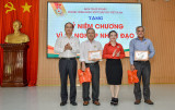 Phu Giao District honors typical voluntary blood donors