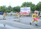 Hội thi nghiệp vụ chữa cháy và cứu nạn cứu hộ dành cho công nhân