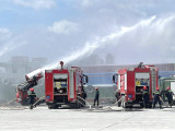 Bình Dương tổ chức diễn tập phương án chữa cháy cấp tỉnh tại cảng