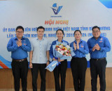Chị Nguyễn Thanh Thảo giữ chức danh Chủ tịch Hội Liên hiệp Thanh niên Việt Nam tỉnh Bình Dương