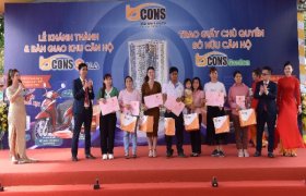 Tập đoàn BCONS bàn giao dự án Chung cư Đông Tân (Bcons Sala) và trao 500 giấy chủ quyền dự án Khu căn hộ Bcons Garden (đợt 1)