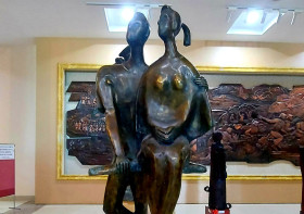 Tác phẩm “Thanh xuân” của Mai Ngọc Tuyền đoạt giải B tại Triển lãm Mỹ thuật khu vực VII năm 2023