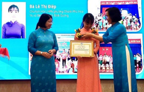 Le Thi Diep: An enthusiastic and creative women's union official