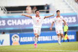 U23 Việt Nam giành chiến thắng 4-1 trước U23 Lào