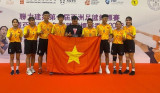 Vietnam wins 6 golds at 1st Asian & Asian Youth Shuttlecock Championships