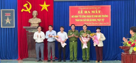 Model on "Environmental sanitation workers' group participating in maintaining security and order" launched