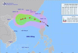 Ngày 31-8, bão Saola sẽ đi vào Biển Đông và có gió giật trên cấp 17