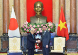 Chủ tịch nước Võ Văn Thưởng tiếp Chủ tịch Thượng viện Nhật Bản Otsuji Hidehisa