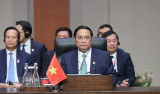 Thủ tướng Phạm Minh Chính gặp Thủ tướng Singapore và Tổng Thư ký LHQ