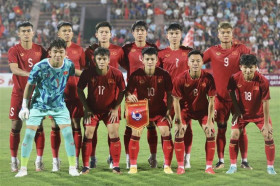 U23亚洲杯预选赛：越南U23队狂胜关岛U23队 暂居C组榜首