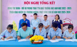 Huyện đoàn Bắc Tân Uyên: Trao tặng các công trình măng non