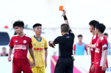 “Mưa” thẻ đỏ tại vòng chung kết U21 Quốc gia 2023