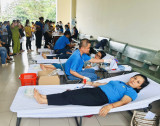 TP.Thuận An, huyện Bàu Bàng: Nhiều người tham gia hiến máu tình nguyện