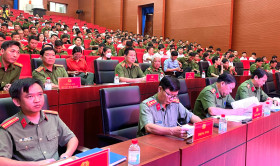Training on state management of fire prevention and fighting