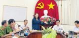 Khảo sát công tác bảo đảm trật tự an toàn xã hội tại TP.Thuận An