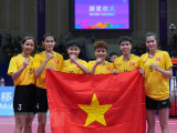 Cầu mây giúp Việt Nam trở lại top 20 bảng tổng sắp huy chương ASIAD 19