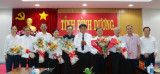 Provincial leaders met with delegation attending the 8th Congress of Vietnamese Catholics