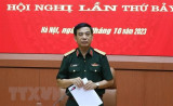 Đại tướng Phan Văn Giang chủ trì buổi làm việc với Tổng cục II