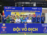 Giải vô địch bóng đá công nhân toàn quốc 2023 vòng loại khu vực Đông Nam bộ: Đội Công đoàn Bình Dương 2 vô địch