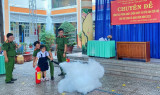 Thực hành kỹ năng phòng cháy, chữa cháy cho học sinh