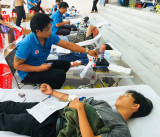 Thu Dau Mot City exceeds targets for voluntary blood donation