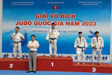 Giải vô địch Judo quốc gia năm 2023: Bình Dương xếp thứ 6 toàn đoàn