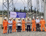 Phu Giao 110kV line - Uyen Hung 220kV station put into operation