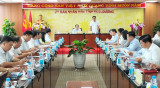 Lãnh đạo UBND tỉnh tiếp và làm việc với Đoàn công tác tỉnh Quảng Ngãi