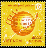 Phát hành bộ tem “Năm Dữ liệu số quốc gia”