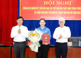 Đồng chí Trần Thị Diễm Trinh tham gia Ban Chấp hành Đảng bộ tỉnh Bình Dương nhiệm kỳ 2020 - 2025