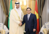 Thủ tướng tiếp lãnh đạo các tập đoàn, quỹ đầu tư lớn của Saudi Arabia