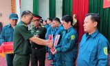 TP.Thuận An: Ra mắt các đơn vị tự vệ trong doanh nghiệp