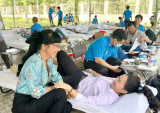 Hội Chữ thập đỏ huyện Dầu Tiếng: Thực hiện vượt chỉ tiêu vận động hiến máu tình nguyện