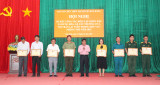 Huyện Bàu Bàng: Khen thưởng 30 tập thể, cá nhân xuất sắc trong công tác diễn tập chiến đấu năm 2023