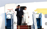 蒙古国总统抵达首都河内 开始对越南进行国事访问