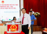 TDM city’s People's Council: Vote of confidence for those holding positions elected by city’s People's Council