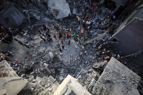 Xung đột Hamas-Israel: Quân đội Israel tiến vào trung tâm Gaza