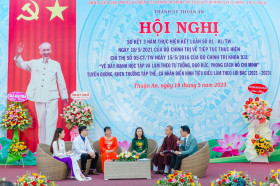 Chọn khâu đột phá để học tập và làm theo Bác