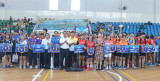 Gần 1.000 vận động viên tham gia giải bóng chuyền, cầu lông ngành giáo dục