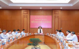 Tiểu ban Điều lệ Đảng Đại hội XIV tiến hành Phiên họp thứ nhất