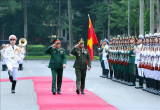 Bộ trưởng Quốc phòng Vương quốc Campuchia thăm chính thức Việt Nam