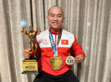 Hồ Huy Bình, nhà vô địch thể hình thế giới 2023: Bình Dương đã giúp tôi vô địch thế giới...