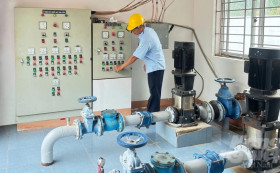 To ensuring clean water from hydraulic works