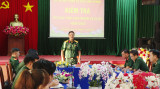 Kiểm tra kết quả thực hiện nhiệm vụ quân sự - quốc phòng huyện Phú Giáo