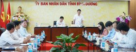 Binh Duong shares experience in organizing investment promotion conferences with Dong Thap