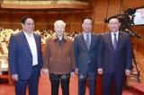 Tổng Bí thư Nguyễn Phú Trọng dự phiên họp sáng 20-11, Kỳ họp thứ 6 Quốc hội khóa XV