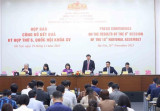 越南第十五届国会第六次会议圆满完成各项议程